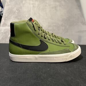 Nike Blazer Mid '77 Shoes Sneakers Youth Size 6.5Y Green High Top DH1017-300